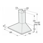 Gorenje WHC629E4X Beépíthető Páraelszívó - Image 2