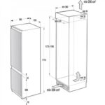 Gorenje NRKI418EP1 Beépíthető Alulfagyasztós hűtőszekrény - Image 3