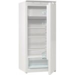 Gorenje RBI412EE1 Beépíthető Egyajtós hűtőszekrény fagyasztóval, bútorlap nélkül