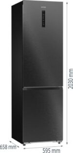 Gorenje NRB620C61BX4WFE Alulfagyasztós hűtőszekrény - Image 6
