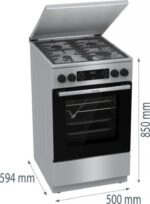 Gorenje GKS5C71XF Kombinált tűzhely - Image 5