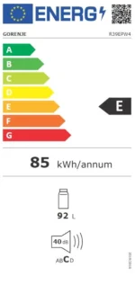Gorenje Egyajtós hűtőszekrény R39EPW4 - Image 4