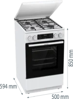 Gorenje Tűzhely GK5C64WH - Image 5