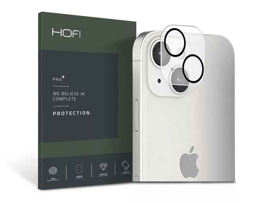 FN0256 HOFI Cam Pro+ hátsó kameralencse védőüveg - Apple iPhone 13/13 Mini - átlátszó FNO256 - Image 1